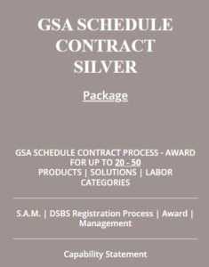 GSA Schedule Contract SILVER Package