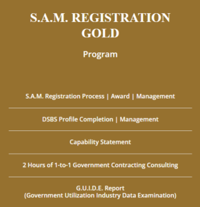 S.A.M REGISTRATION GOLD