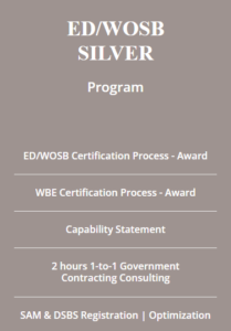 ED/WOSB Certification SILVER