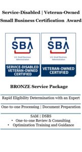 SD/VOSB Certification BRONZE