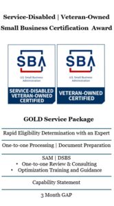 SD/VOSB Certification GOLD